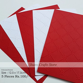 Embossed Boards / 5 Pieces