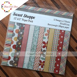 SCRAPBOOK PAPER PACK 12" X 12"Code611)