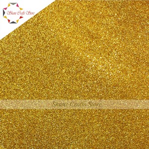Glitter Foam Sticker- Gold