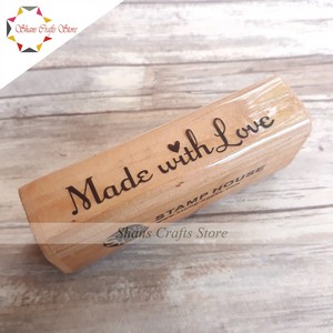 Wooden Stamp - "Thank you"