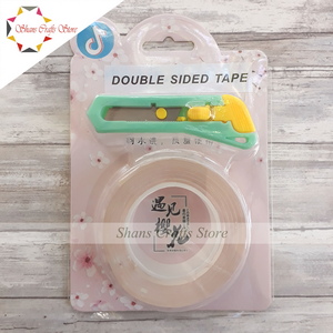Double Clear tape with cutter