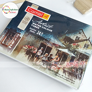 Camel Artist Watercolor Tubes 24x5ml - Image 2