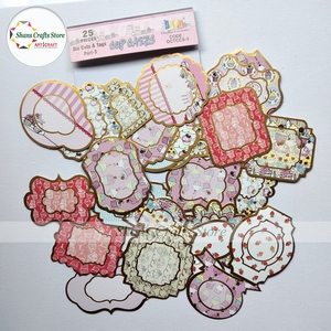 Tags & Die Cuts - Cup Cakes