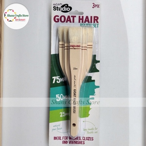 Mont Marte Goat Hair Brushes