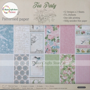 Scrapbook Papers 6"x6"