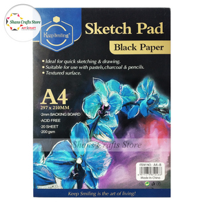 Sketch Pad - Black A4