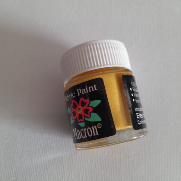 Gold acrylic color Macron