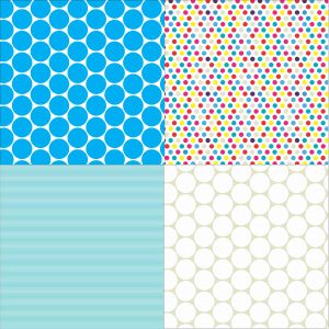 Scrapbook Paper Pack 12"x12" Sports & Strips - Image 2