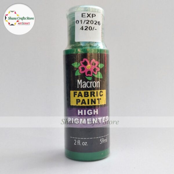 Fabric Paint 59ml Green