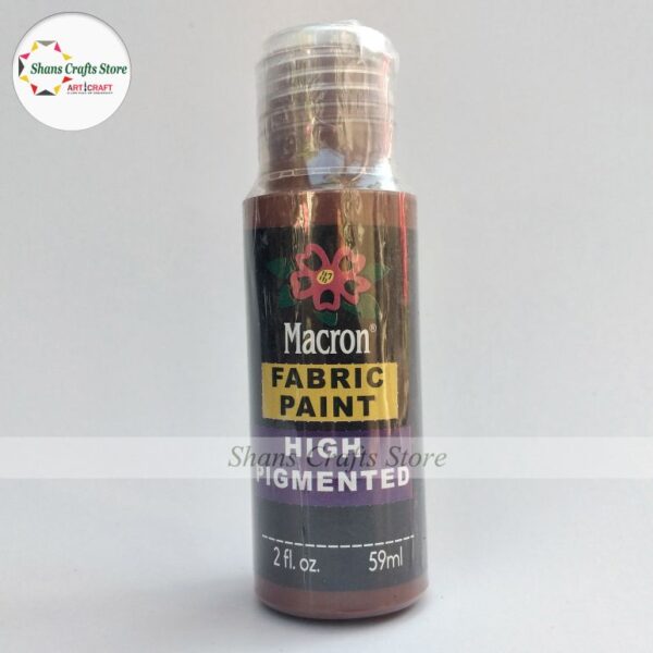 Fabric Paint 59ml Brown