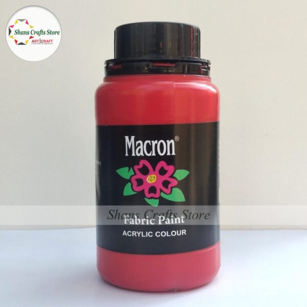 Fabric Paint 250ml Red