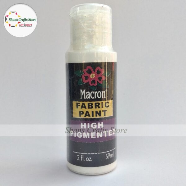 Fabric Paint 59ml White