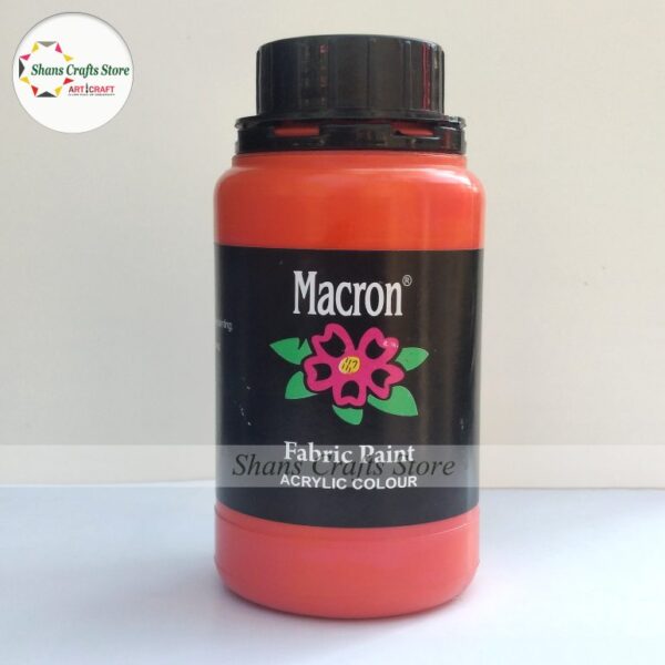 Fabric Paint 250ml Orange
