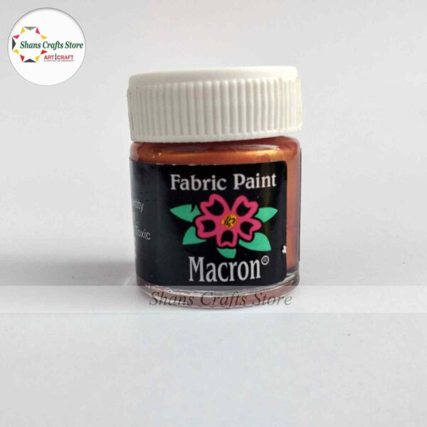 Fabric Paint Metalic Bronze