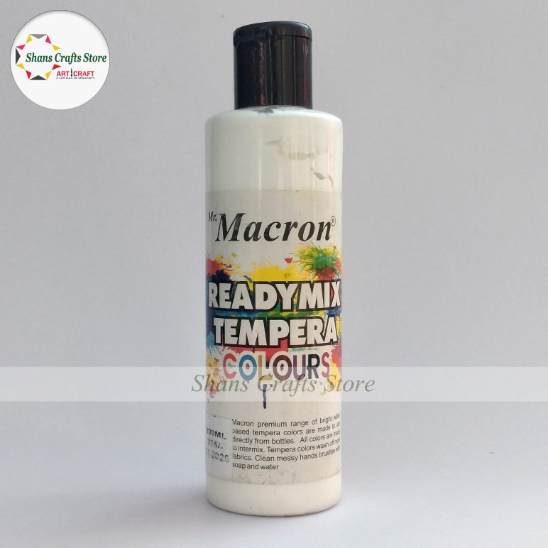 Macron Readymix Tempera White