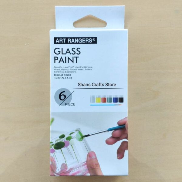 Glass Paint Kit 6 Colours