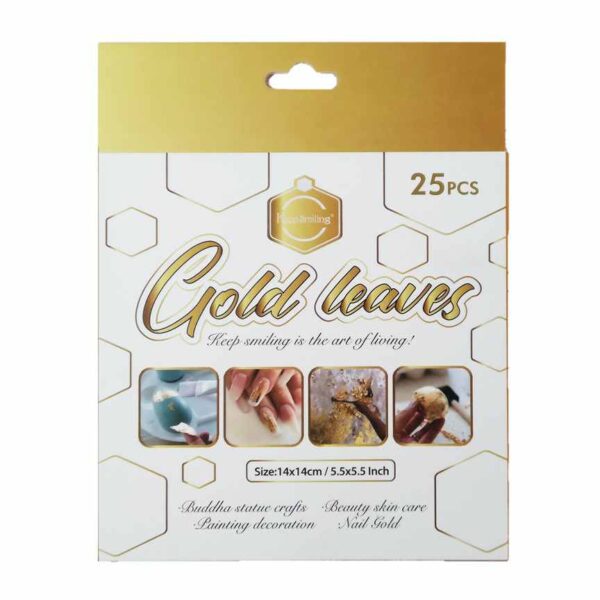 Gold leaves 25pcs