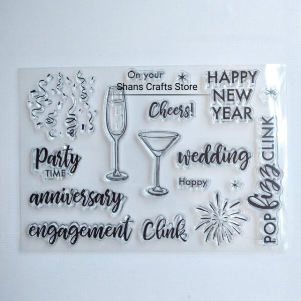 Clear stamp set
