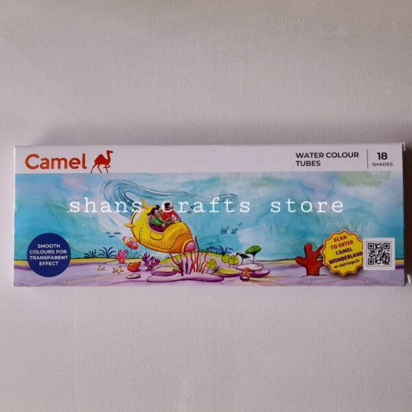 Camel Watercolor tubes 18