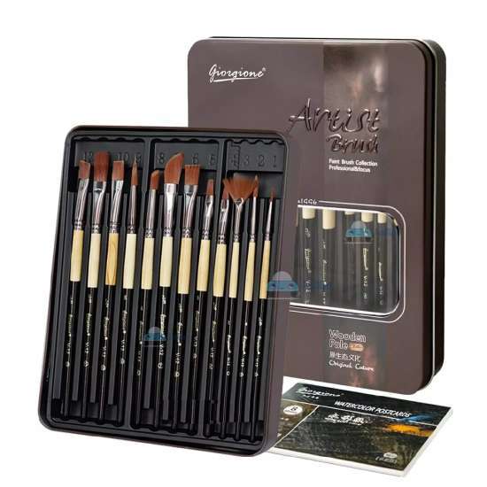 Giorgione 12 Pieces Paint Brush Set