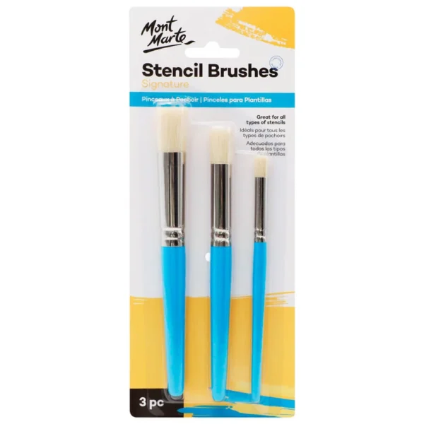 Stencil Brushes Mont Marte