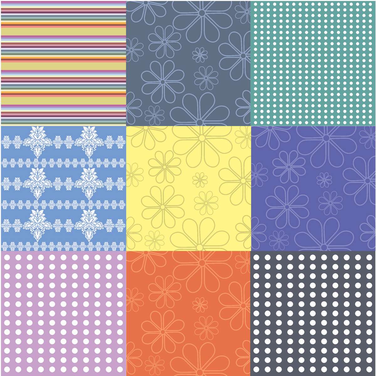 Scrapbook Paper Pack 12″x12″ Papermania Floral - Image 2