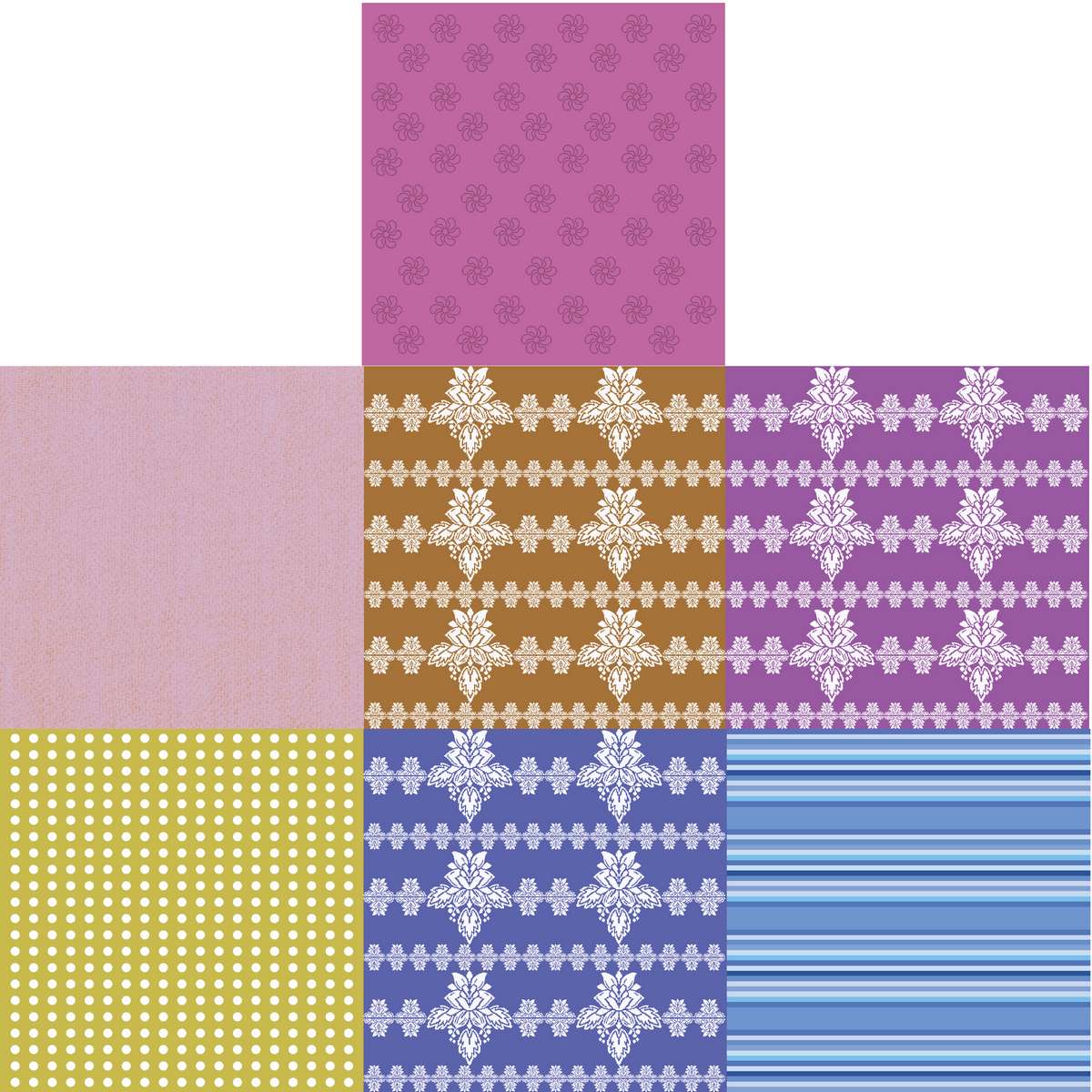 Scrapbook Paper Pack 12″x12″ Papermania Floral - Image 3