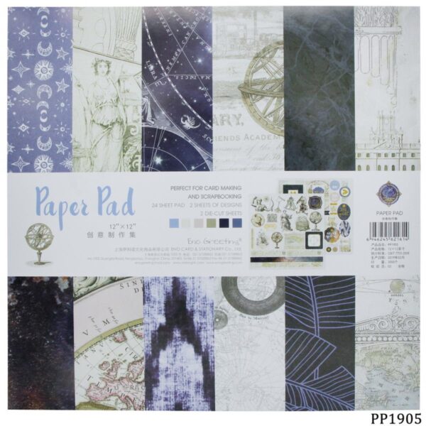 Scrapbook Papers Eno Greeting 12x12