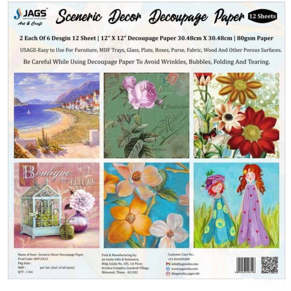 Decoupage paper Sceneric Decor