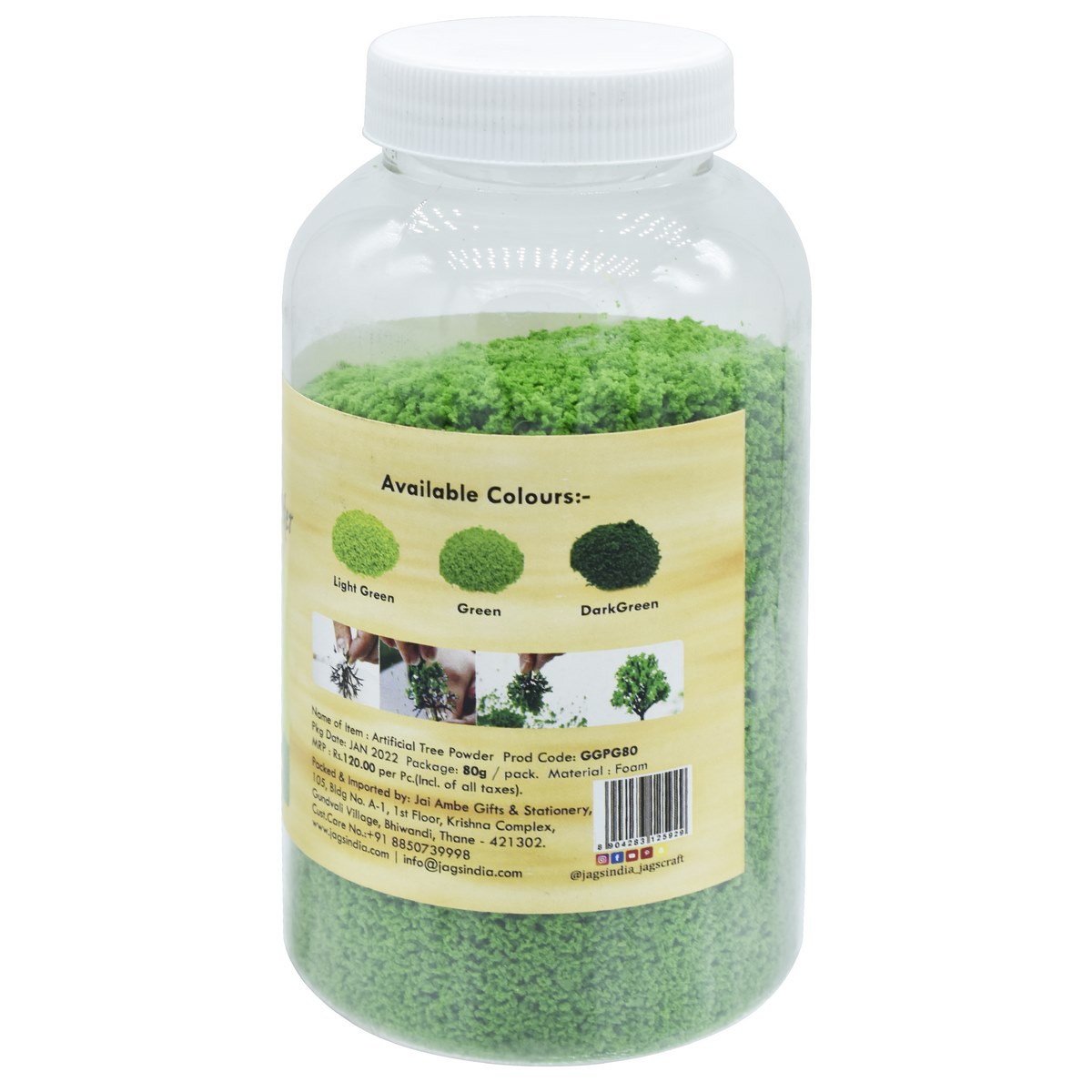 Artificial Garden Grass powder