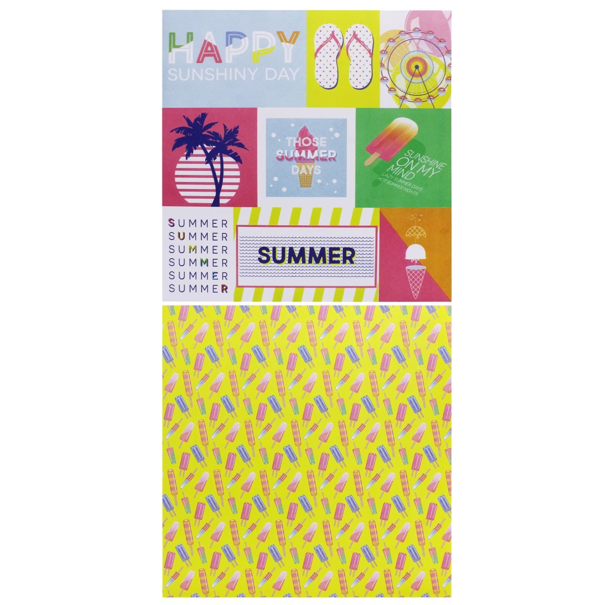 Scrapbook Papers 12″x12″ Those Summer Days - Image 3