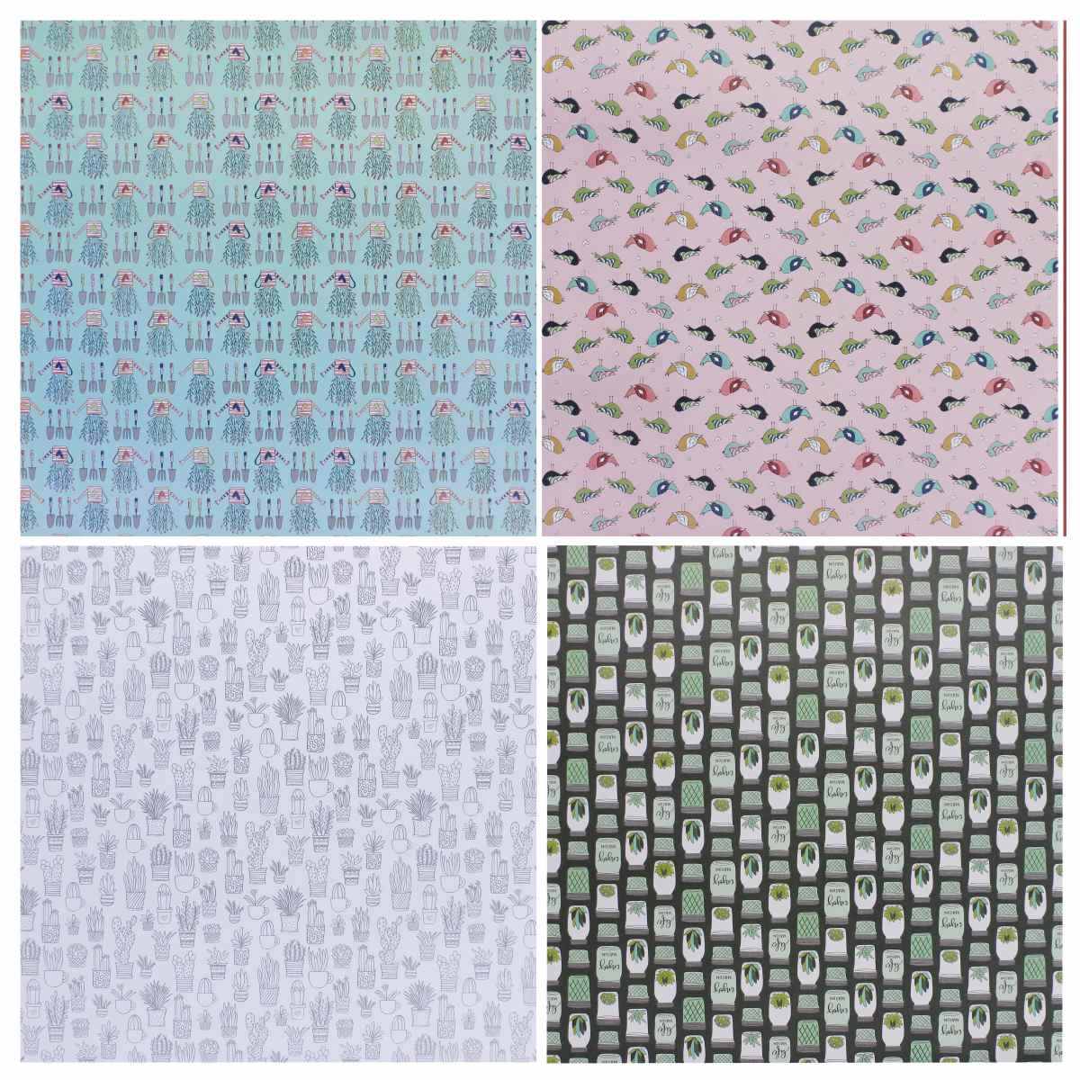Scrapbook Papers 12″x12″ Stuck on you - Image 2