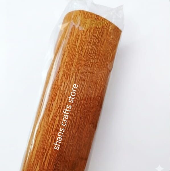 Double Crepe Paper Brown
