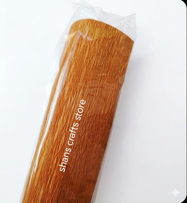 Double Crepe Paper Brown