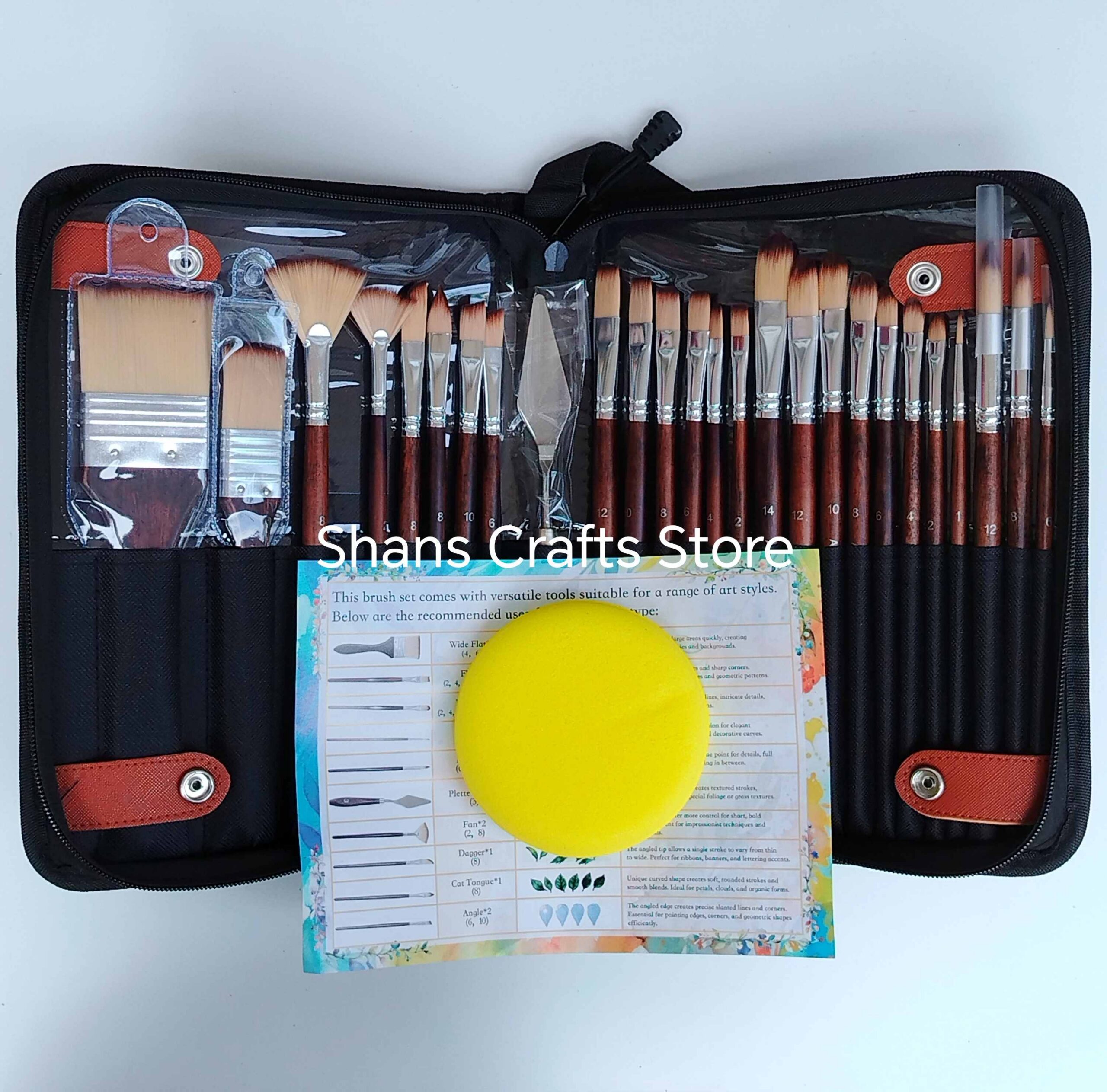 26 pcs Brush Pouch