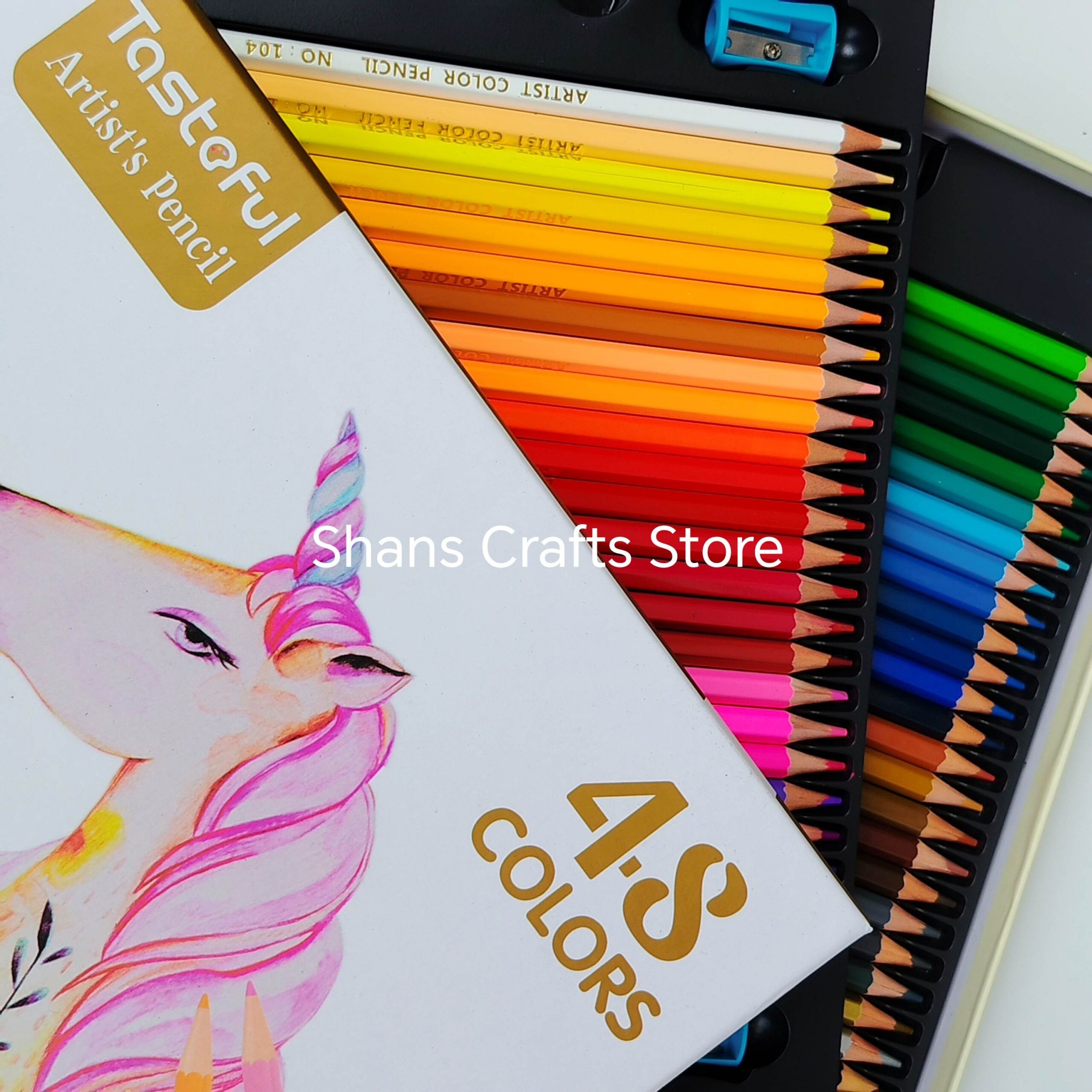 Testeful Artist's Color Pencils 48 Pieces - Image 3