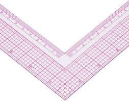 L-Square Pattern Drafting Ruler 5808 - Image 2