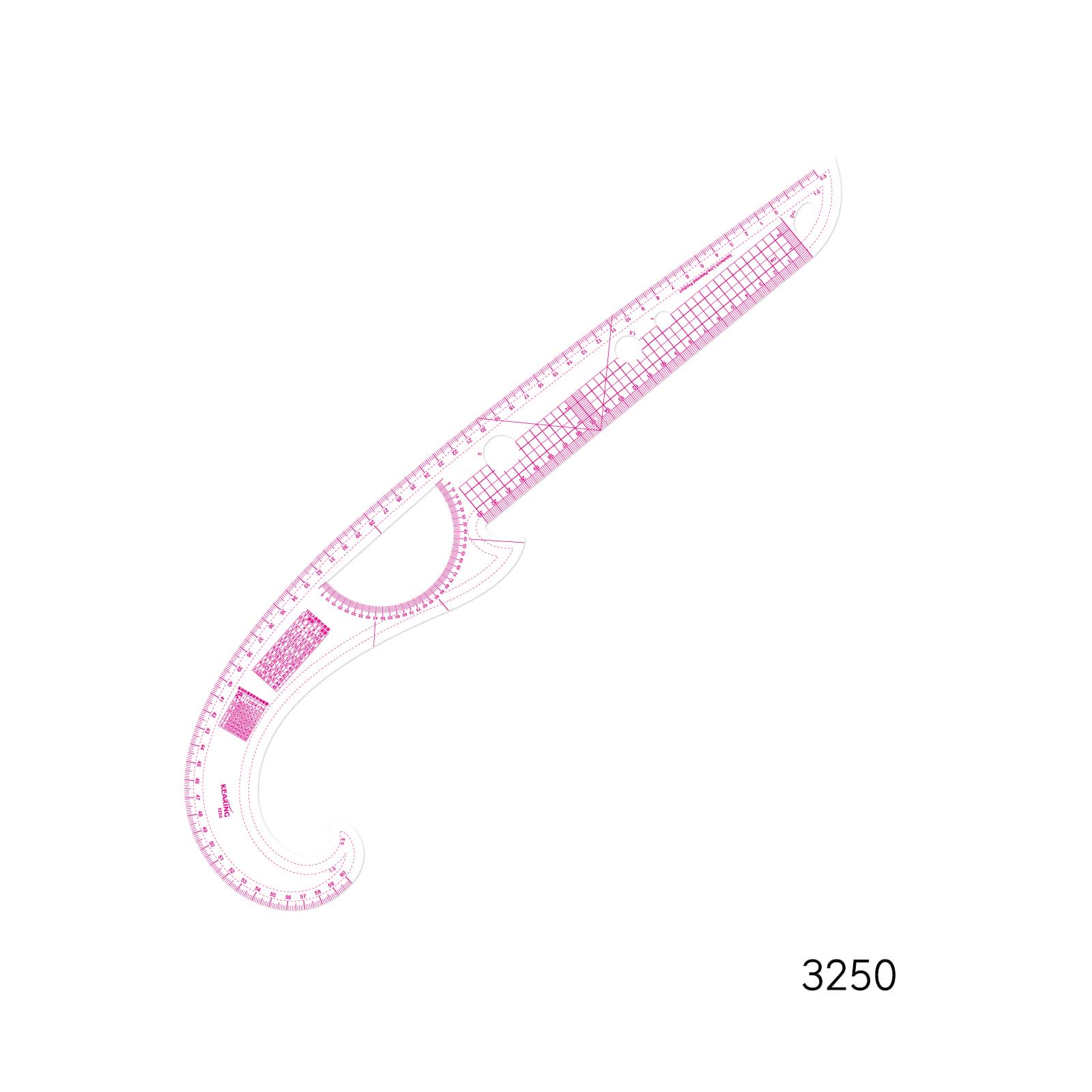 Multi function Curved ruler 3250