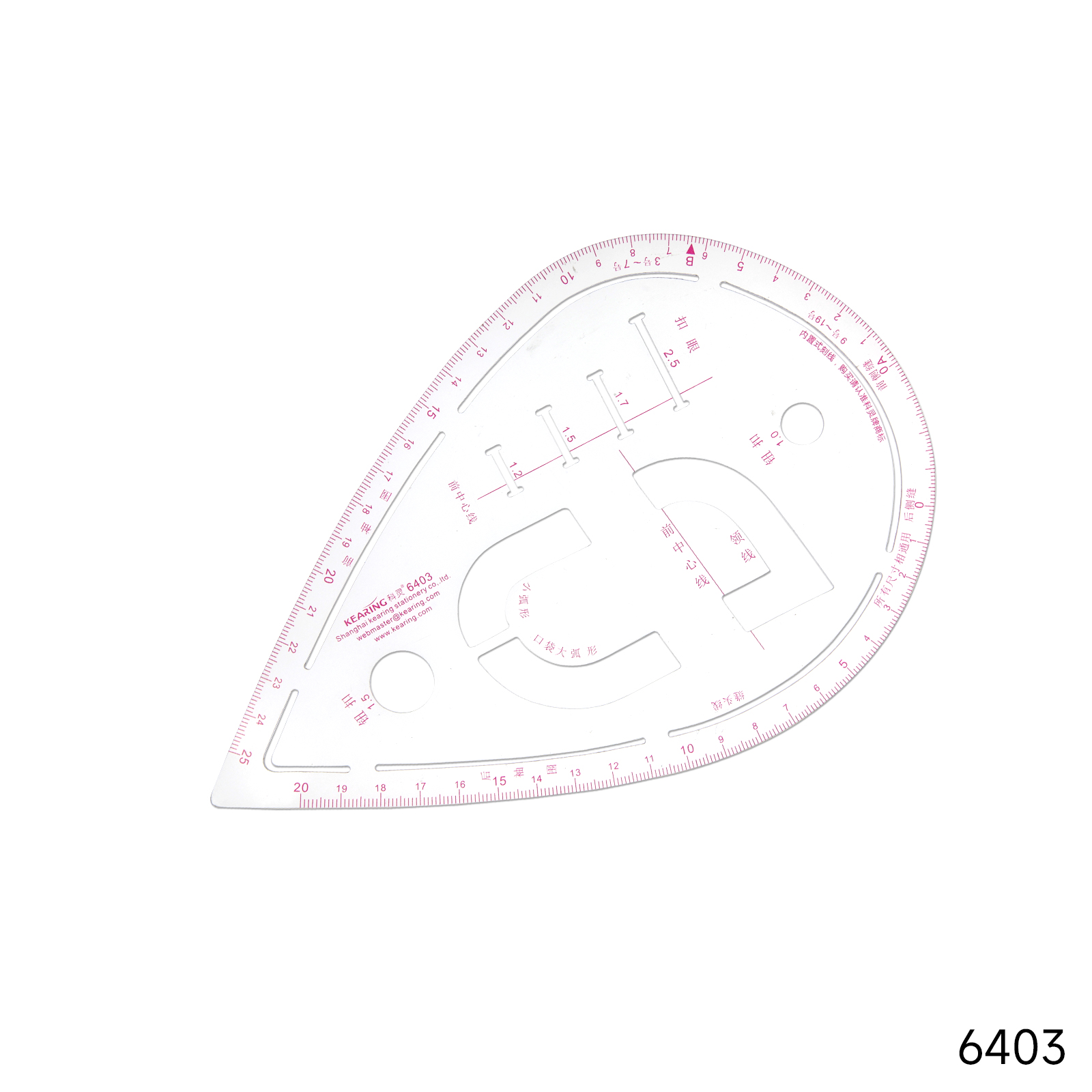 Curve Ruler 6403