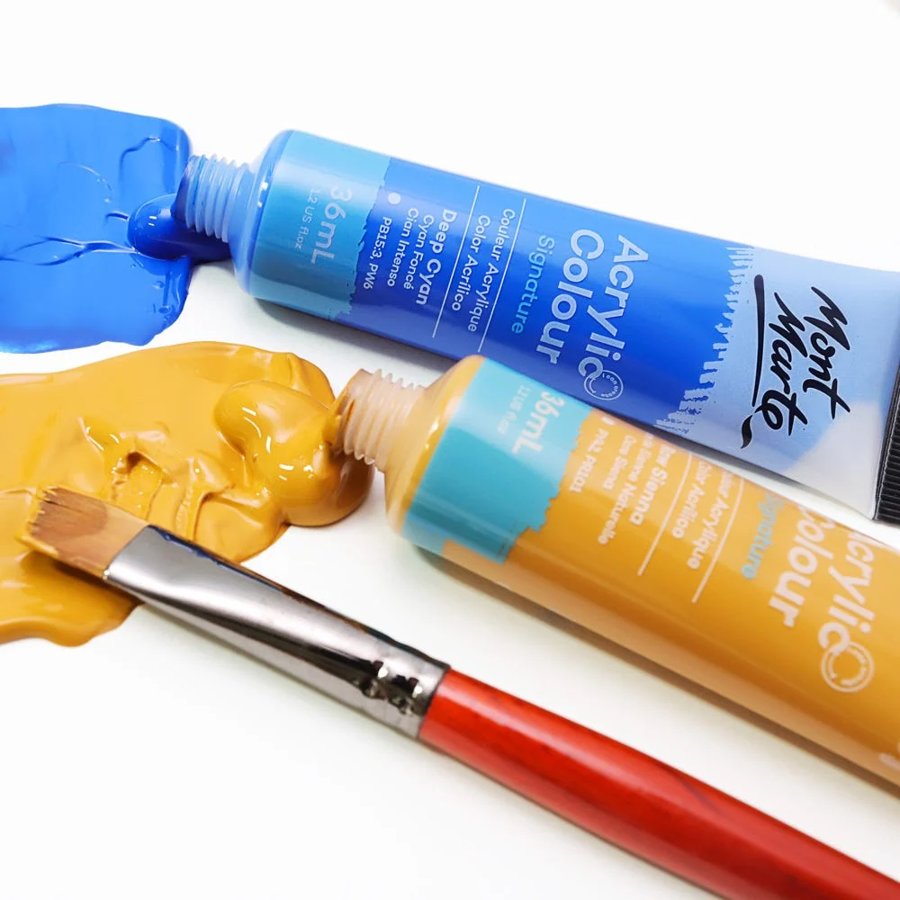 Acrylic Colour Paint Set Signature 24pc x 36ml - Image 4