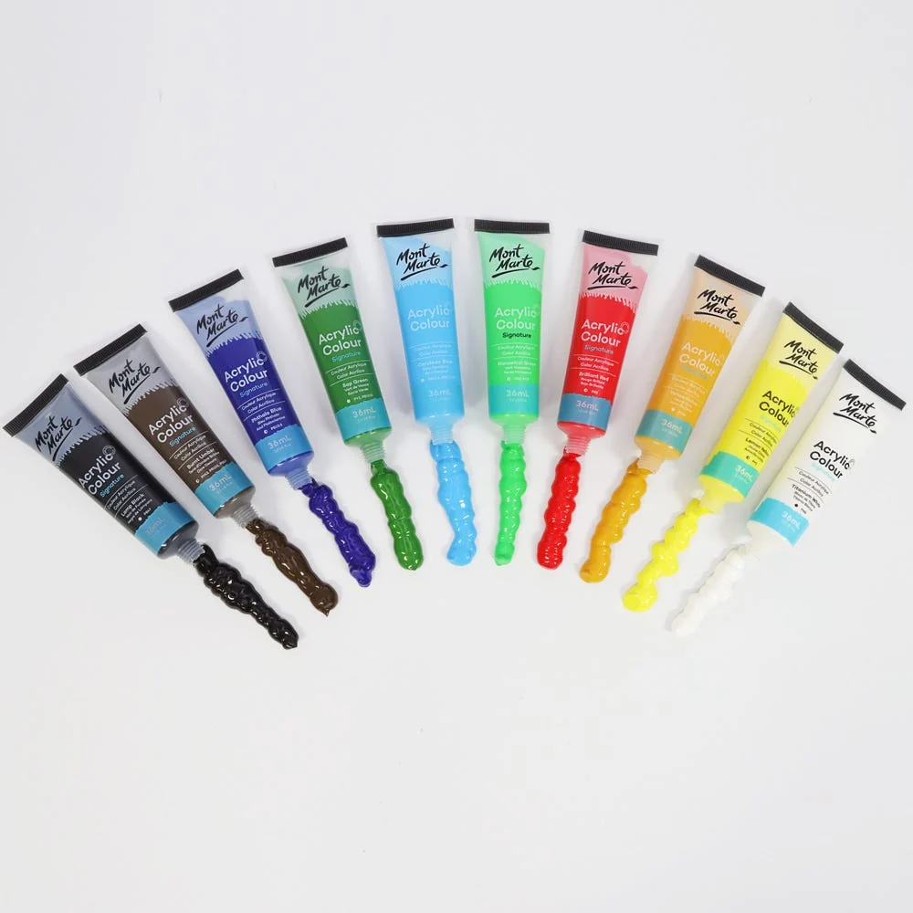 Acrylic Colour Paint Set Signature 24pc x 36ml - Image 3