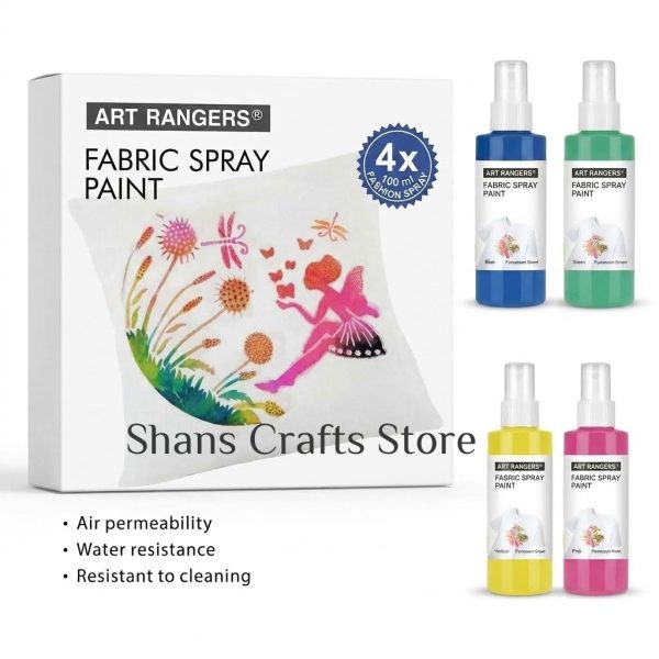 Fabric Spray Paint Set