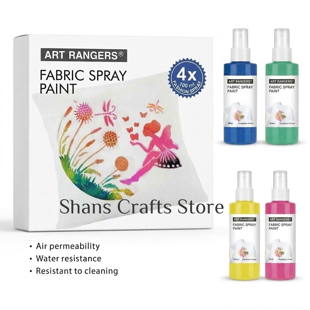 Fabric Spray Paint Set