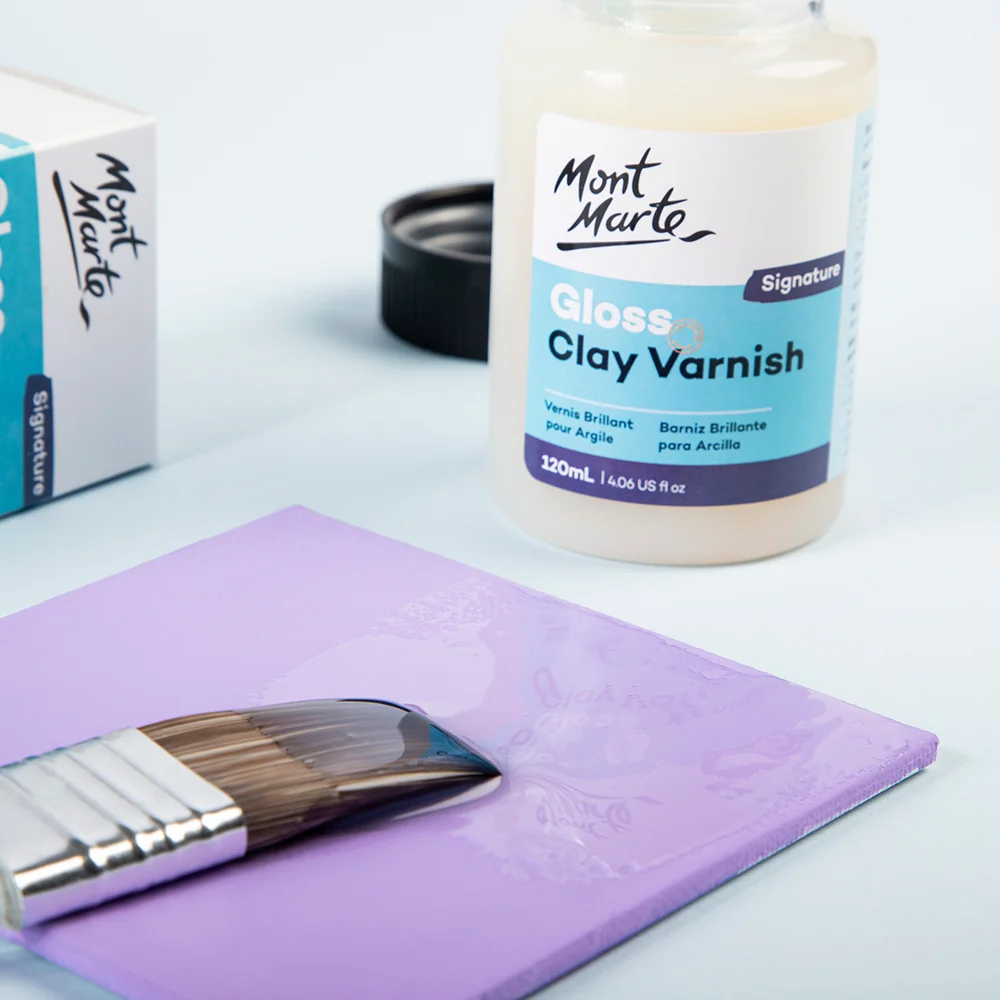 Clay Varnish Mont Marte 120ml - Image 2