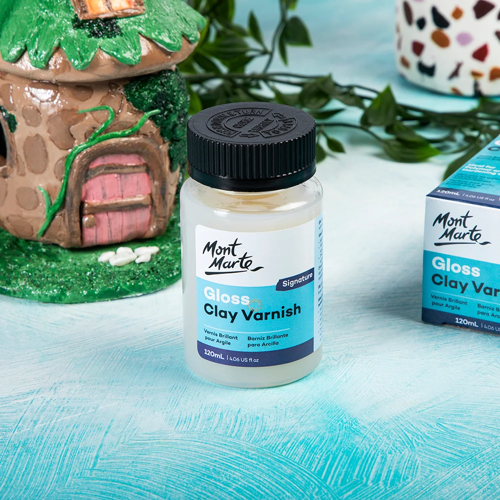 Clay Varnish Mont Marte 120ml - Image 4