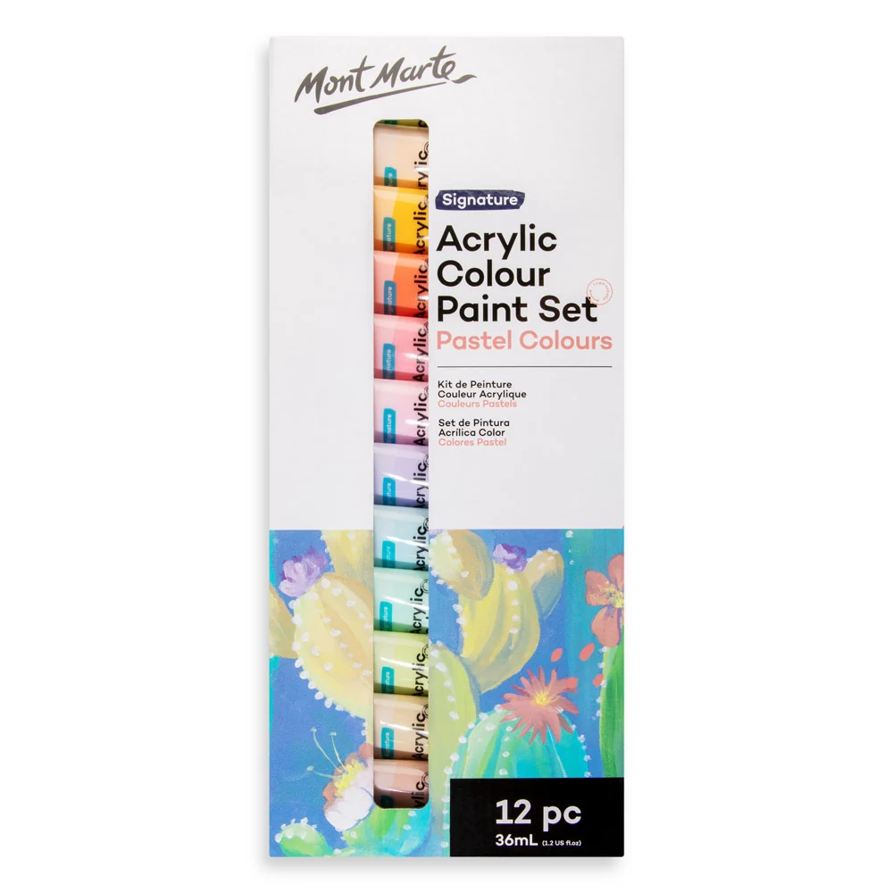Acrylic Pastel Paint Mont Marte - Image 3